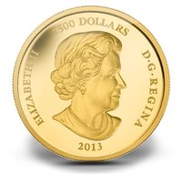 2500 Dollars obverse