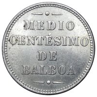 ½ Centesimo reverse