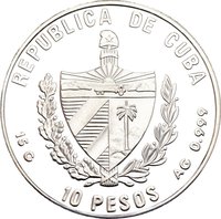10 Pesos obverse