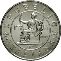 1 Lira obverse