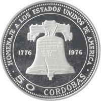 50 Córdobas reverse
