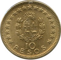 10 Pesos reverse