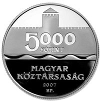5000 Forint obverse