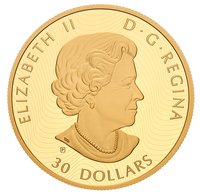 30 Dollars obverse