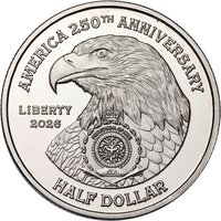 ½ Dollar obverse