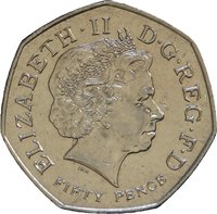 50 Pence obverse
