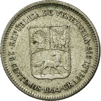 25 Centimos obverse