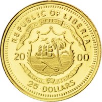 25 Dollars obverse