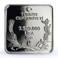 7500000 Lira obverse