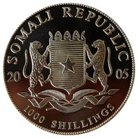 1000 Shillings obverse