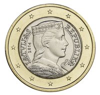 1 Euro obverse