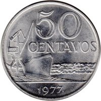 50 Centavos reverse