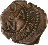2 Maravedis reverse