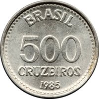 500 Cruzeiros reverse