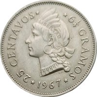 25 Centavos reverse