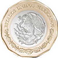 20 Pesos obverse