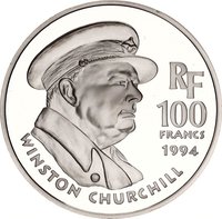 100 Francs obverse