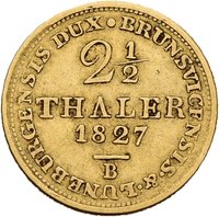 2½ Thalers reverse