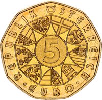 5 Euro obverse