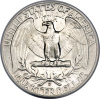 ¼ Dollar reverse