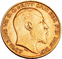 ½ Sovereign obverse