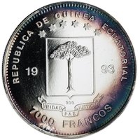 7000 Francos CFA obverse