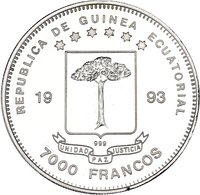 7000 Francos CFA obverse