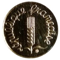 1 Centime obverse