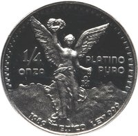 ¼ Onza "Libertad" reverse