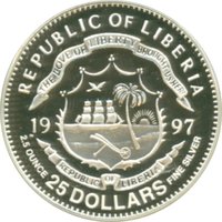 25 Dollars obverse