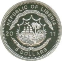 5 Dollars obverse