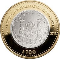 100 Pesos reverse