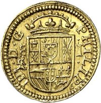 1 Escudo obverse