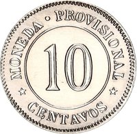 10 Centavos reverse