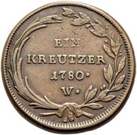 1 Kreuzer reverse