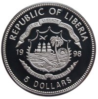 5 Dollars obverse