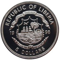5 Dollars obverse