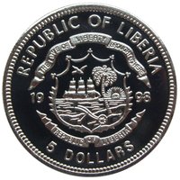 5 Dollars obverse