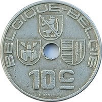 10 Centimes reverse