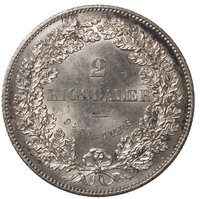 2 Rigsdaler reverse