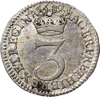 3 Pence reverse