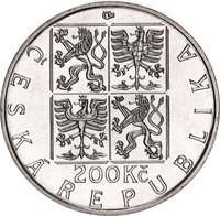 200 Korun obverse