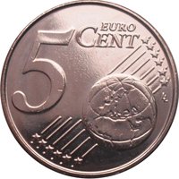 5 Euro Cents reverse