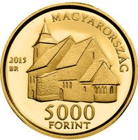 5000 Forint obverse