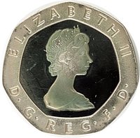 20 Pence obverse