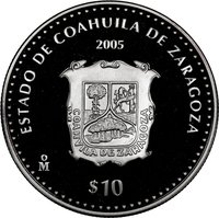 10 Pesos reverse