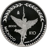 10 Pesos reverse