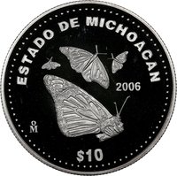 10 pesos reverse