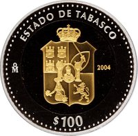 100 Pesos reverse