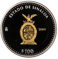 100 Pesos reverse